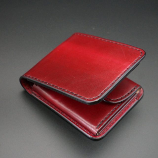 ray wood red short wallet image