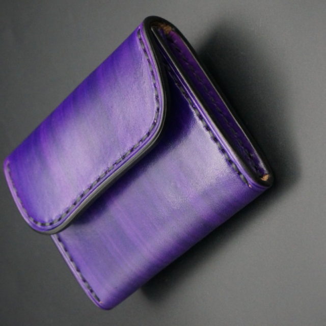 wood purple コインケース image