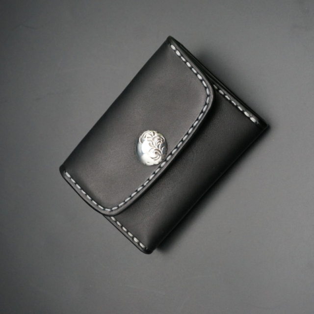 コイン、札、カードケース。silver コンチョ。 image