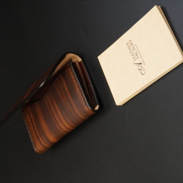 名刺、カードケース Wood brown image