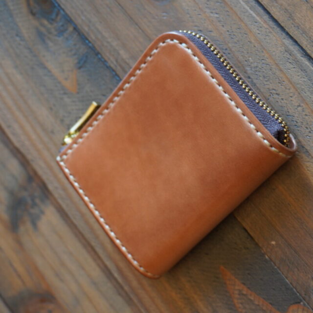 オイルコードバン　L字ミニウォレット image