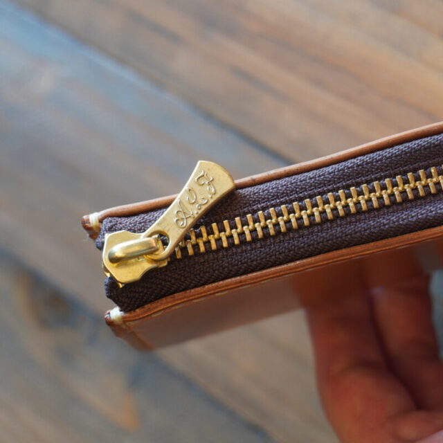 オイルコードバン　L字ミニウォレット image