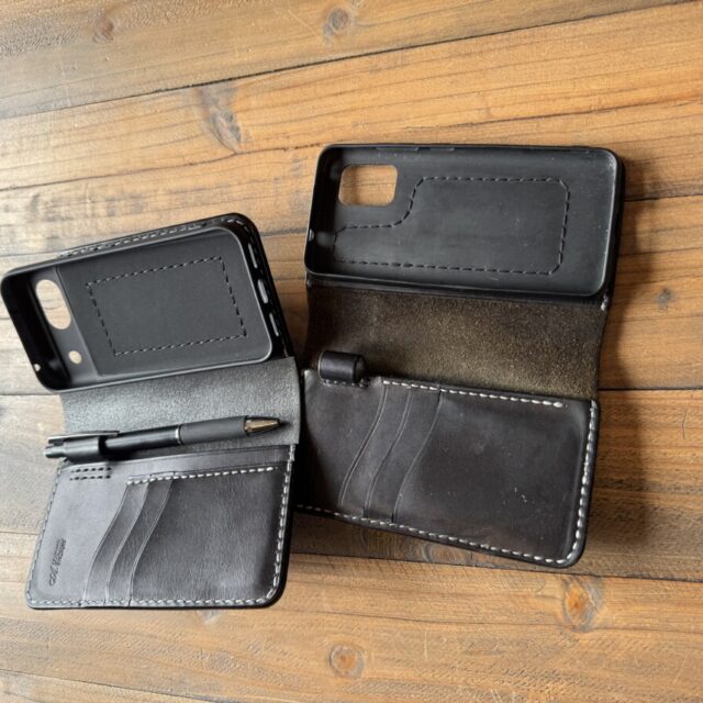 ペン刺し付き スマホケース image