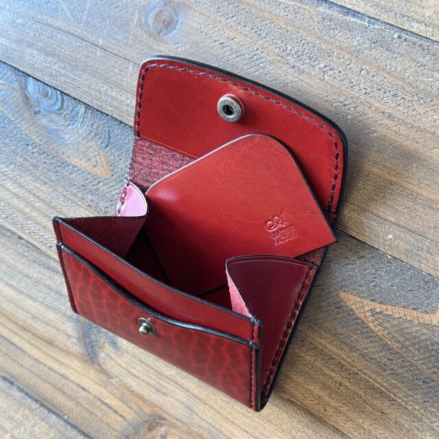 コイン、札、カードケース セミオーダー | A LEATHER FACTORY - 群馬県