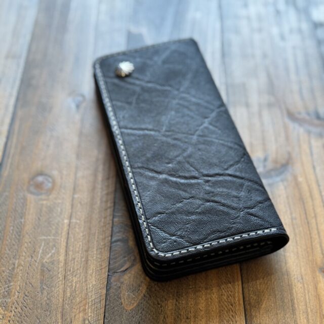 エレファント型押し 長財布 カード追加 image