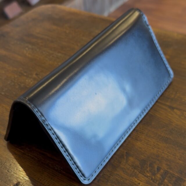 オイルコードバン 長財布