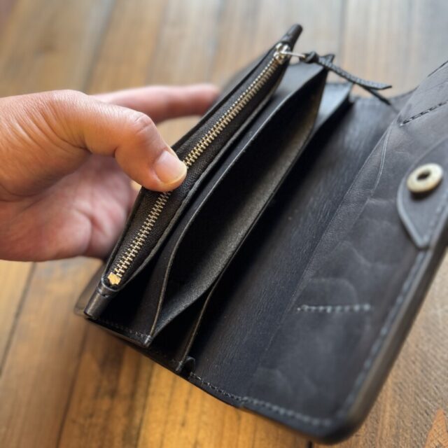 お札が折らずに入るセミロング　デザインオーダー image